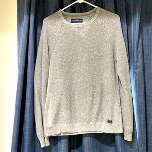 Lucky brand small gray pullover sweater